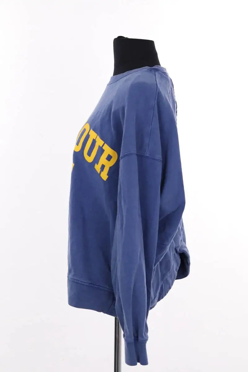 Sweatshirt Ba&Sh Bleu en Coton