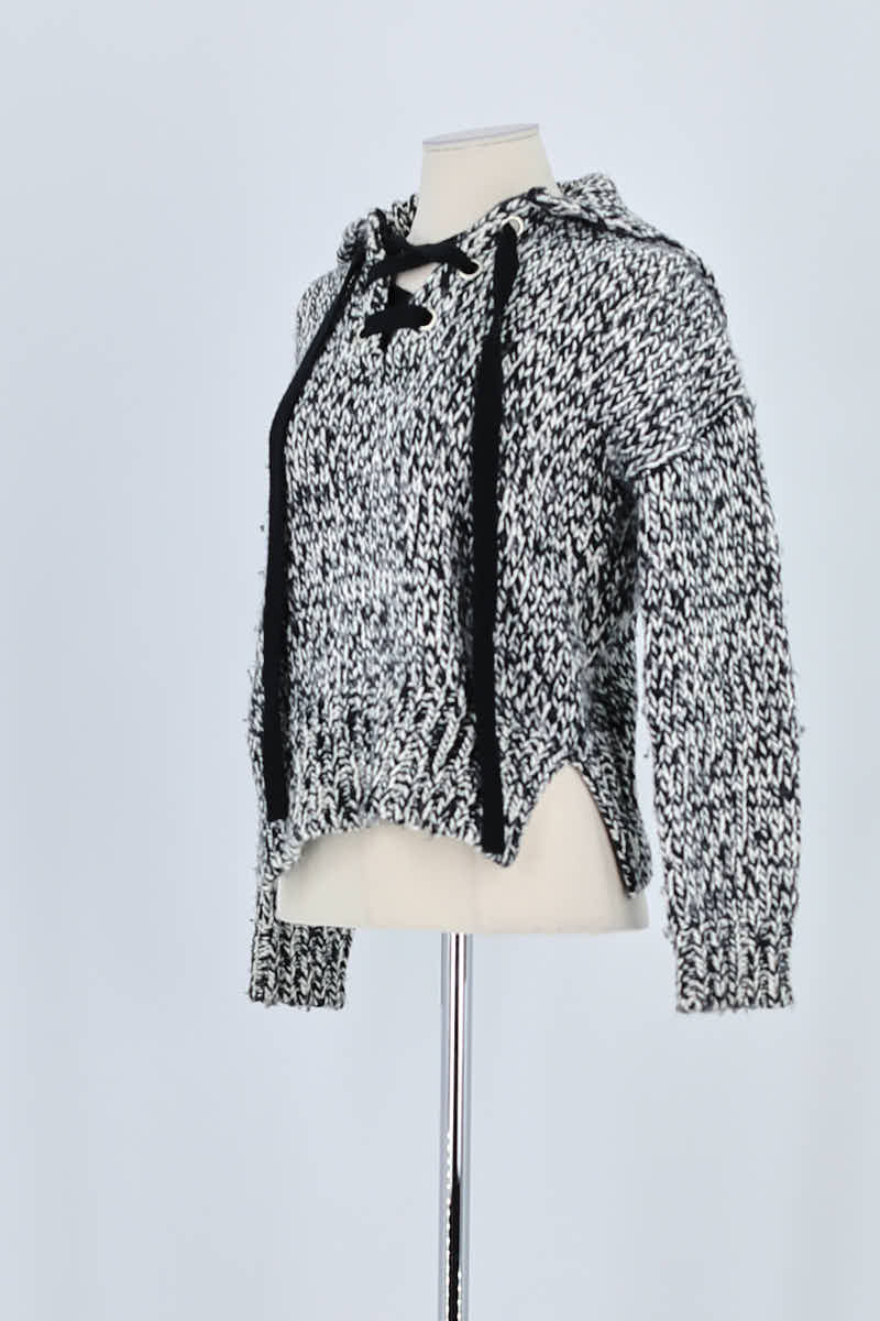 Sweatshirt Bash Noir en Laine