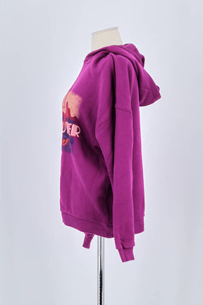 Sweatshirt Bash Violet en Coton