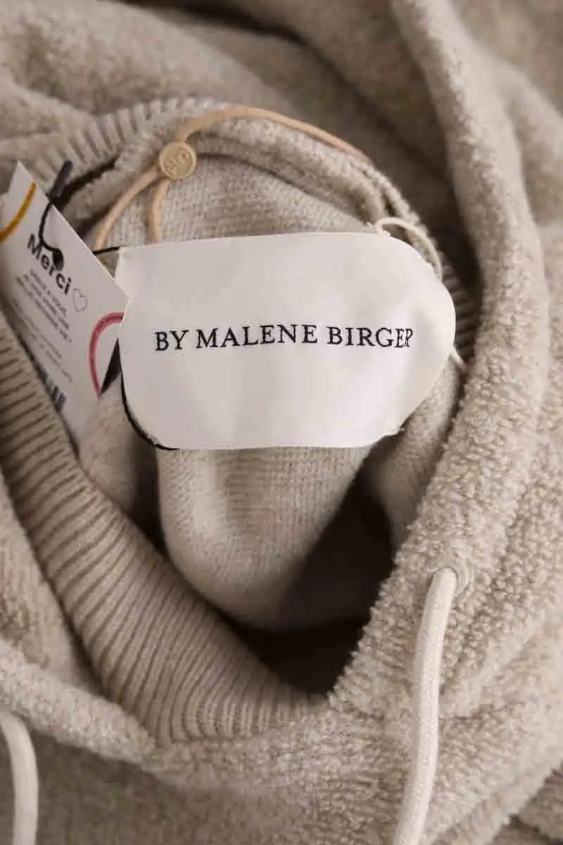 Sweatshirt By Malene Birger Beige en Laine