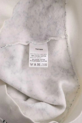 Sweatshirt Carven Blanc en Coton