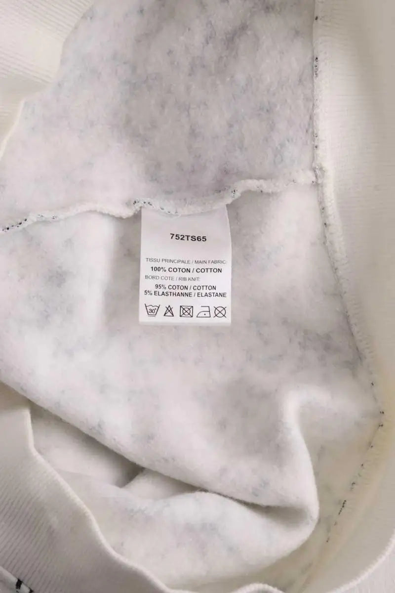 Sweatshirt Carven Blanc en Coton