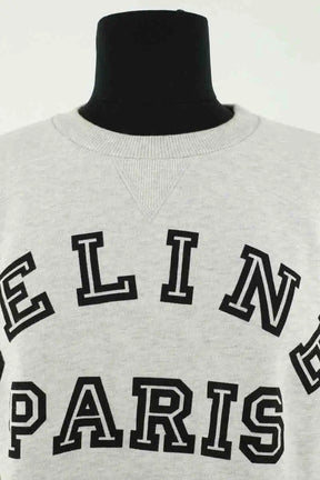 Sweatshirt Celine Gris en Coton