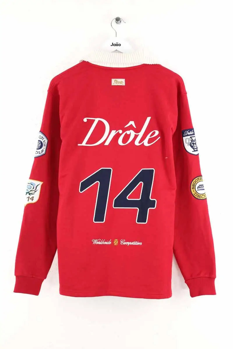 Sweatshirt Drôle de Monsieur Rouge en Coton