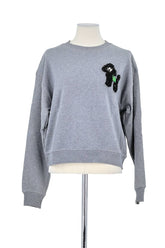 Sweatshirt Essentiel Antwerp Gris en Coton, taille XS - Seconde Main