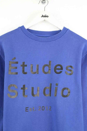 Sweatshirt Etudes Bleu en Coton