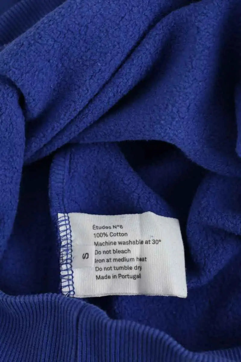 Sweatshirt Etudes Bleu en Coton