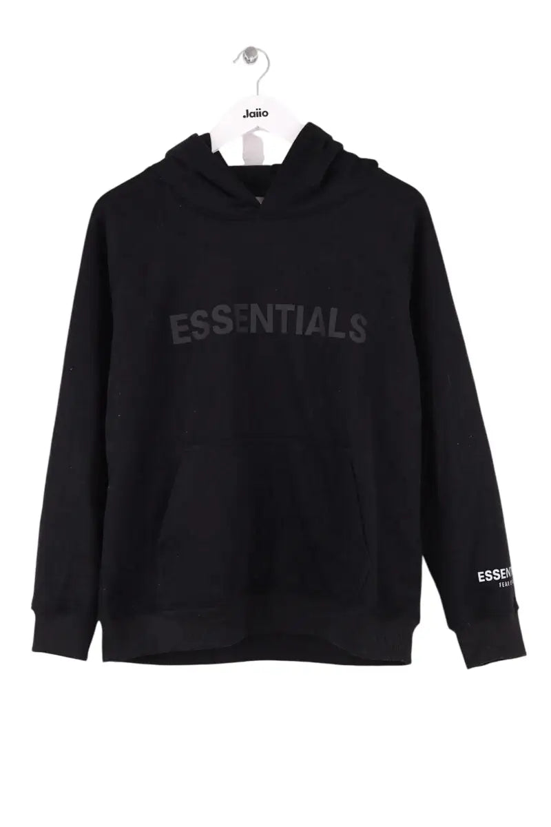 Sweatshirt Fear of God Essentials Noir en Coton, taille S - Seconde Main