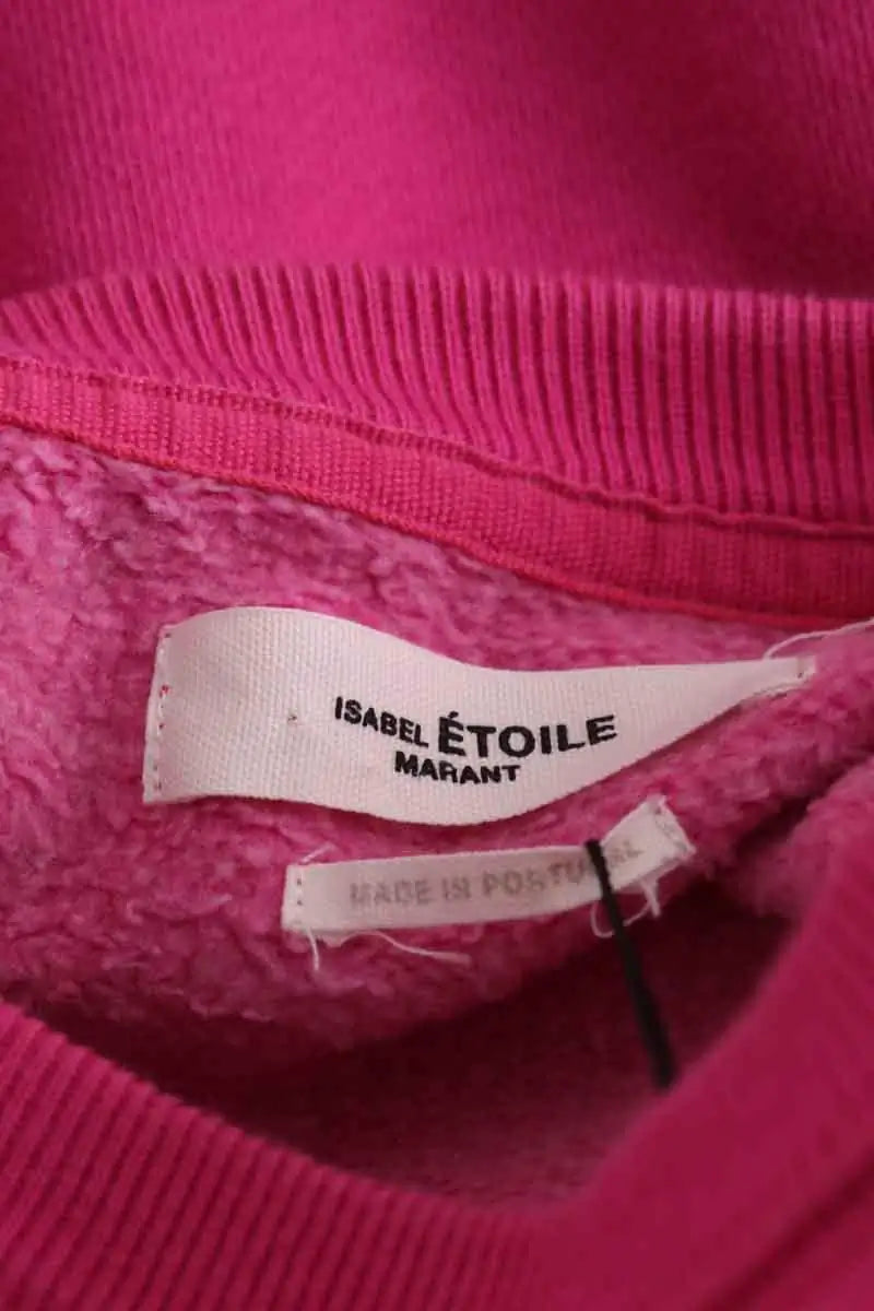 Sweatshirt Isabel Marant Étoile Mobyli Rose en Coton