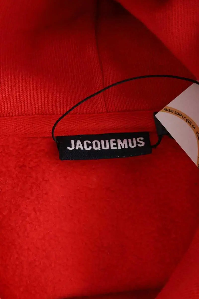 Sweatshirt Jacquemus Rouge en Coton