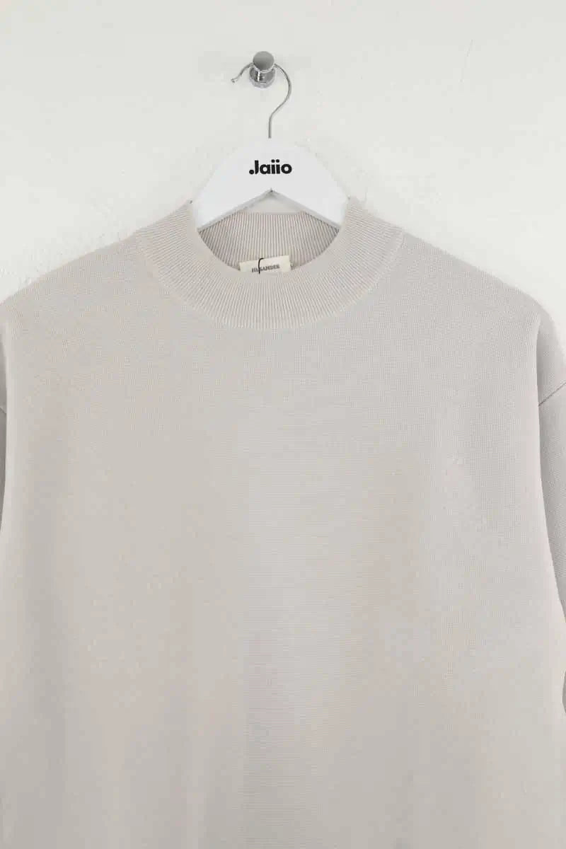 Sweatshirt Jil Sander Gris en Coton