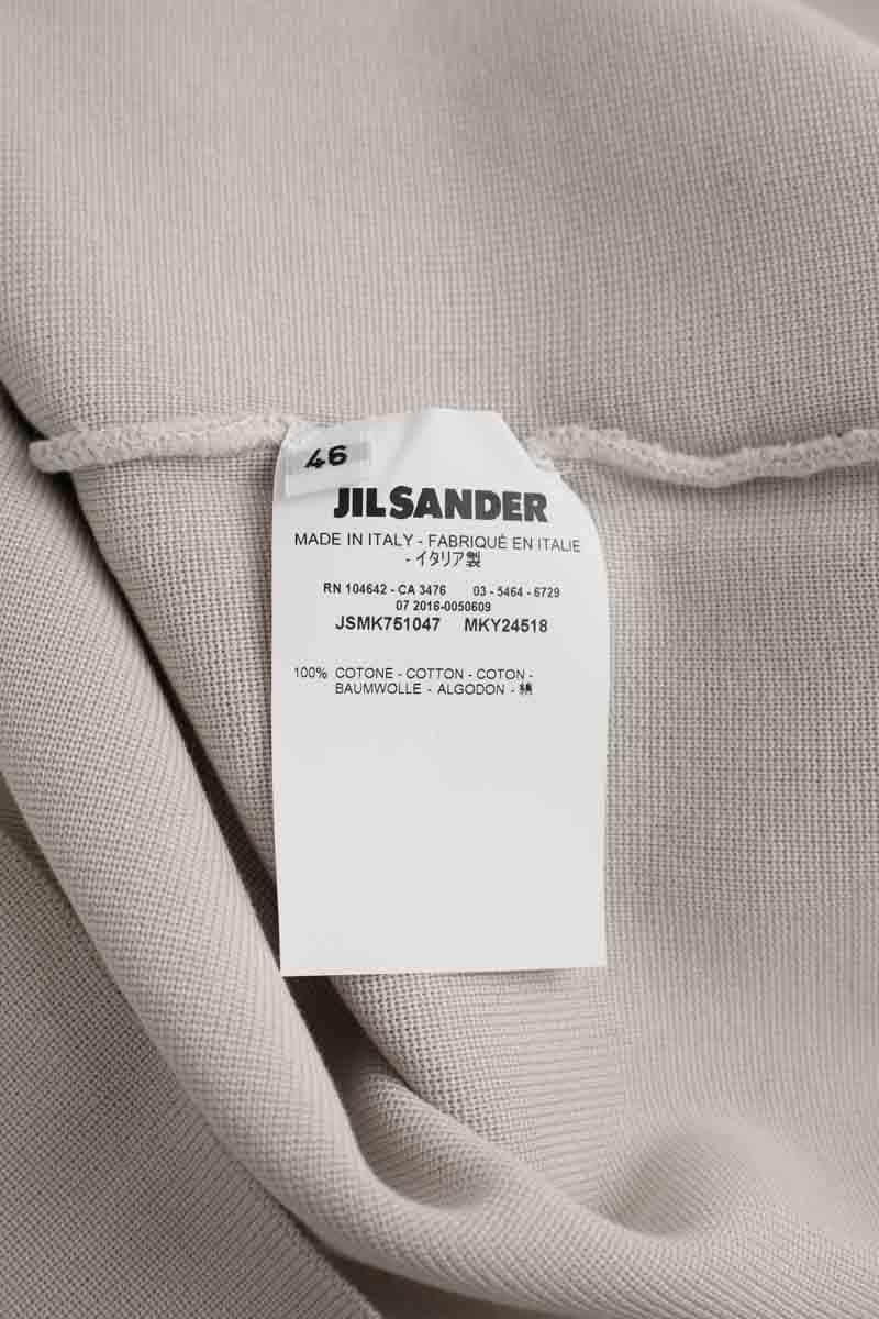 Sweatshirt Jil Sander Gris en Coton