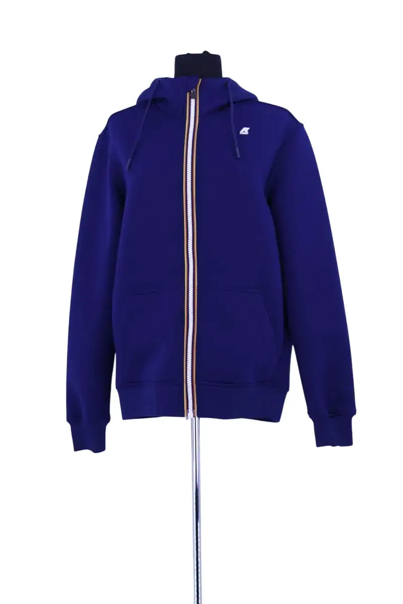 Sweatshirt K-Way Bleu en Viscose, taille M - Seconde Main