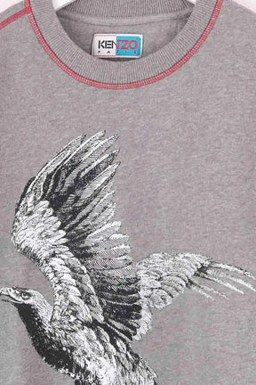 Sweatshirt Kenzo Gris en Coton