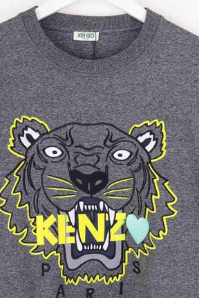 Sweatshirt Kenzo Gris en Coton