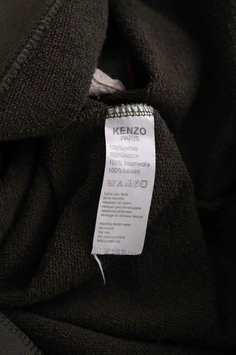 Sweatshirt Kenzo Kaki en Coton