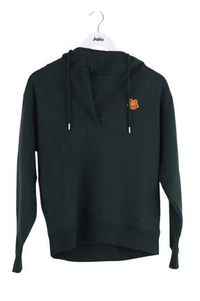 Sweatshirt Kenzo Kaki en Coton, taille XS - Seconde Main