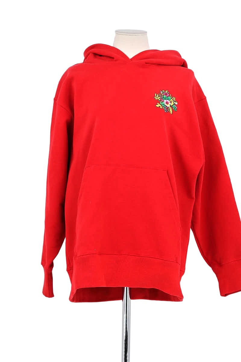 Sweatshirt Kenzo Rouge en Coton, taille S - Seconde Main