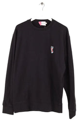 Sweatshirt Kitsuné Noir en Coton, taille XL - Seconde Main