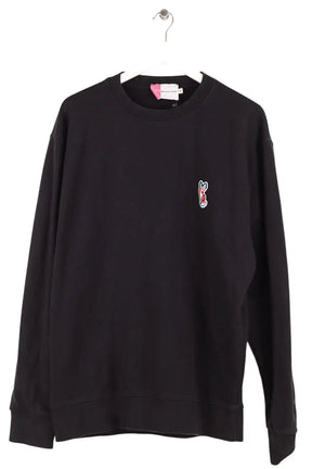 Sweatshirt Kitsuné Noir en Coton, taille XL - Seconde Main