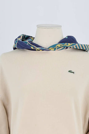 Sweatshirt Lacoste Beige en Coton