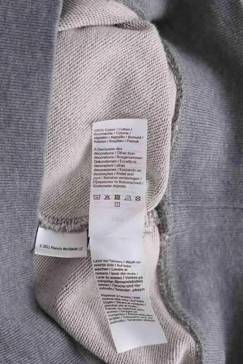 Sweatshirt Lacoste Gris en Coton