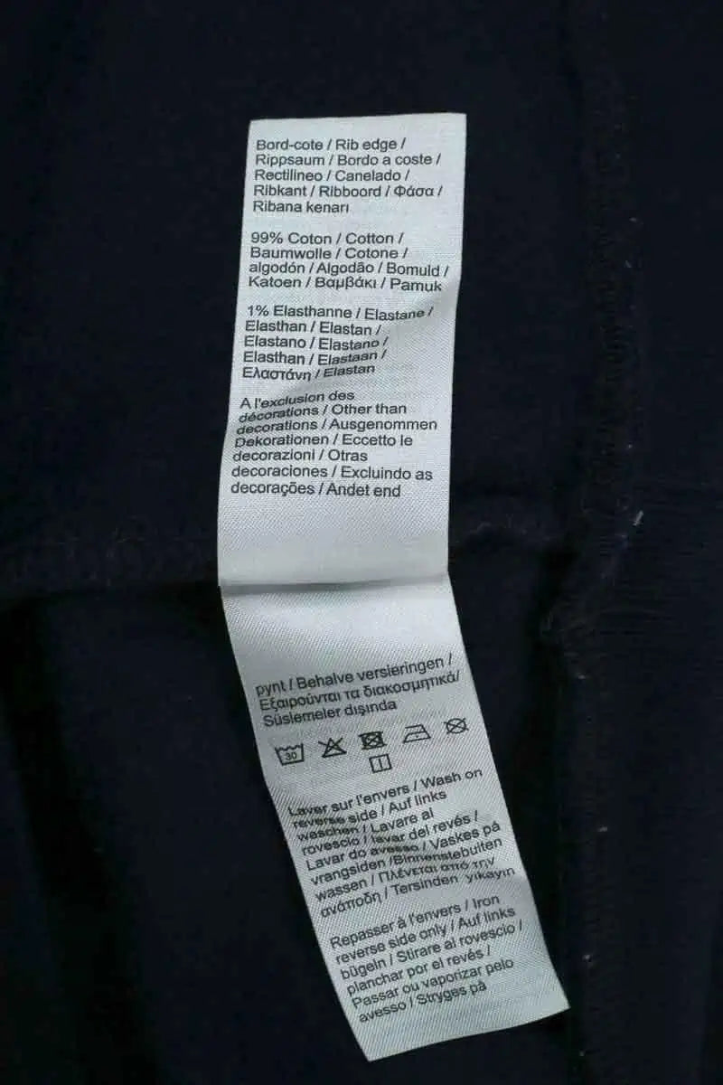 Sweatshirt Lacoste Marine en Coton