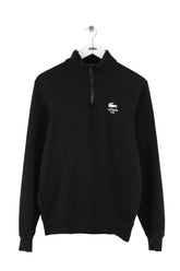 Sweatshirt Lacoste Noir en Coton, taille S - Seconde Main