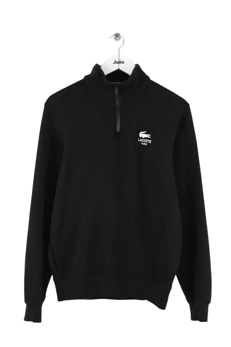 Sweatshirt Lacoste Noir en Coton, taille S - Seconde Main