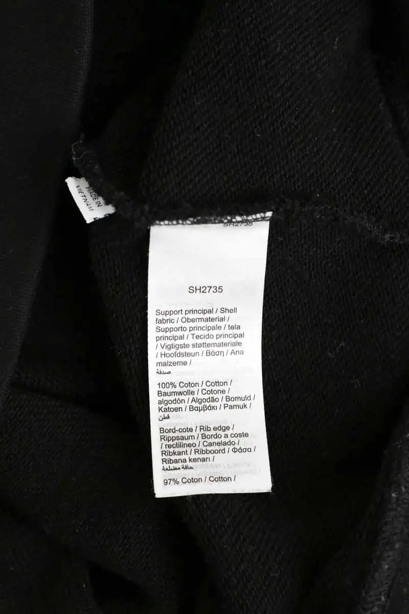 Sweatshirt Lacoste Noir en Coton