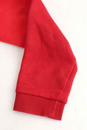 Sweatshirt Lacoste Rouge en Coton