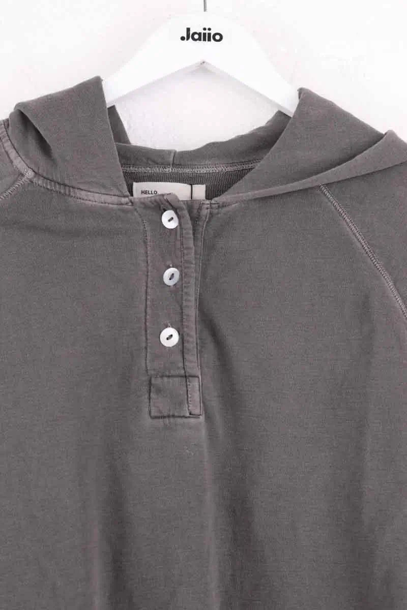 Sweatshirt Leon & Harper Gris en Coton