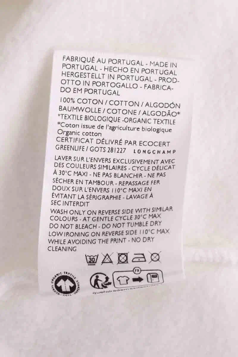 Sweatshirt Longchamp Blanc en Coton