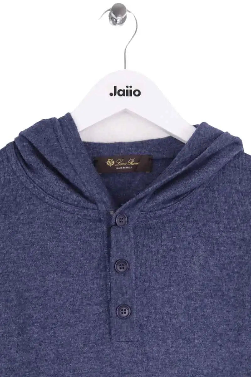 Sweatshirt Loro Piana Bleu en Soie