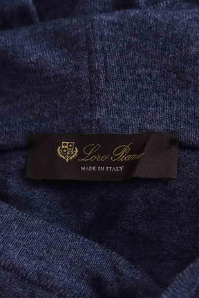 Sweatshirt Loro Piana Bleu en Soie