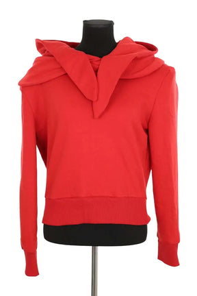 Sweatshirt Magda Butrym Rouge en Coton, taille M - Seconde Main