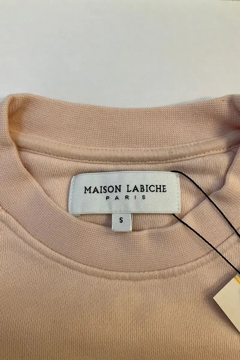 Sweatshirt Maison Labiche Rose en Coton