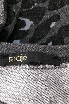 Sweatshirt Maje Gris en Coton