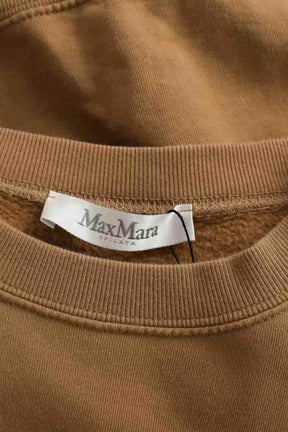 Sweatshirt Max Mara Camel en Coton