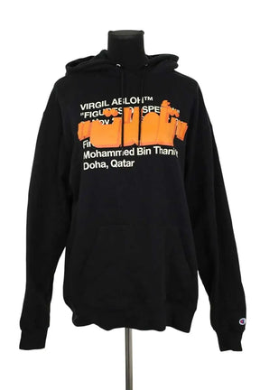 Sweatshirt Off White Noir en Coton, taille L - Seconde Main
