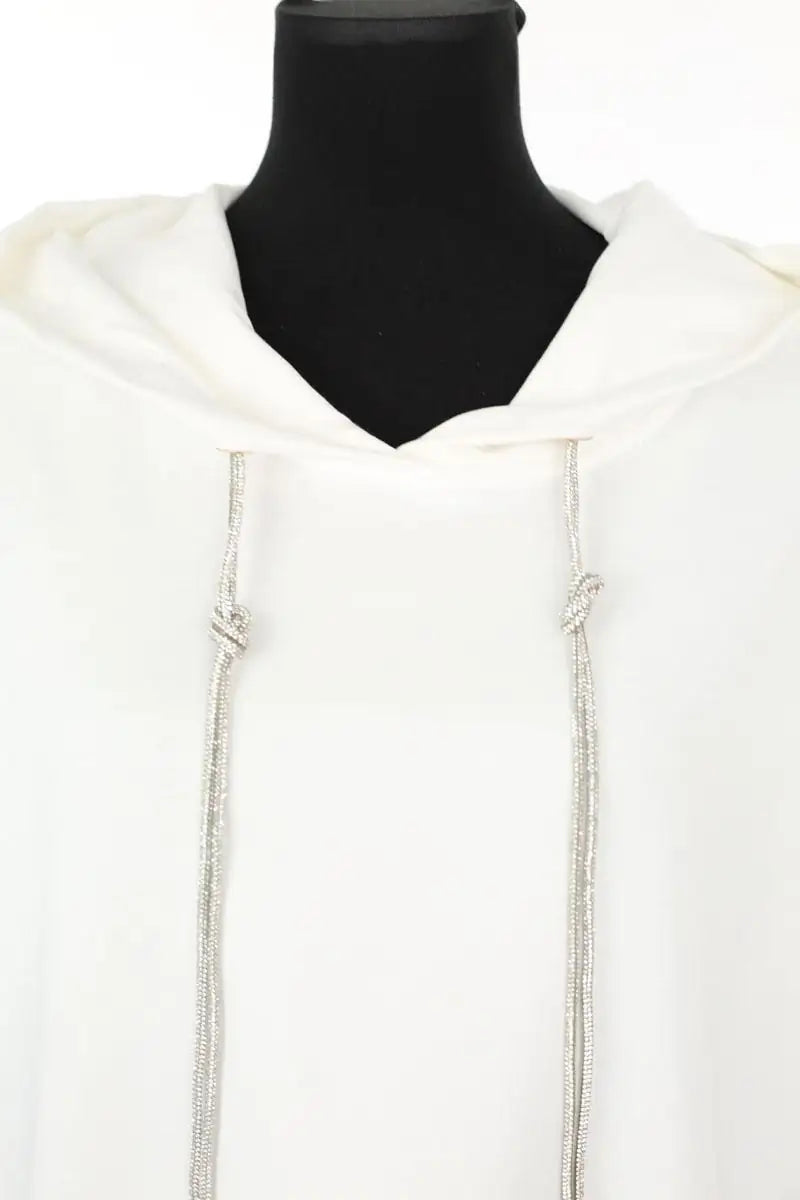 Sweatshirt Pinko Blanc en Coton