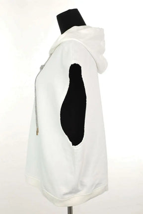 Sweatshirt Pinko Blanc en Coton