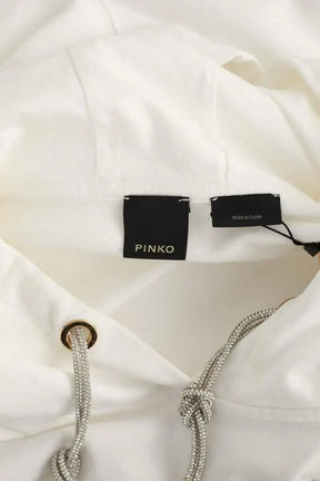 Sweatshirt Pinko Blanc en Coton