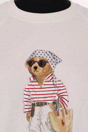 Sweatshirt Ralph Lauren Ecru en Coton