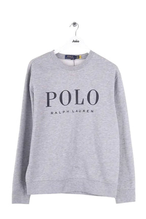 Sweatshirt Ralph Lauren Gris en Synthétique, taille M - Seconde Main