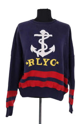 Sweatshirt Ralph Lauren Marine en Coton, taille S - Seconde Main