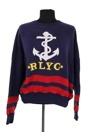 Sweatshirt Ralph Lauren Marine en Coton, taille S - Seconde Main
