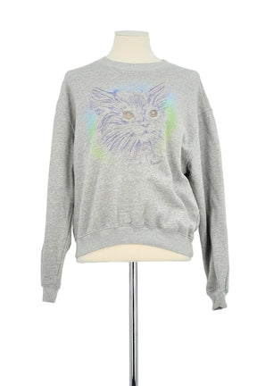 Sweatshirt Roseanna Gris en Coton, taille M - Seconde Main