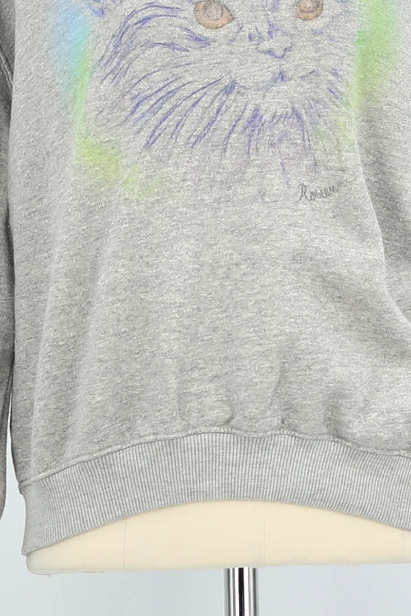 Sweatshirt Roseanna Gris en Coton