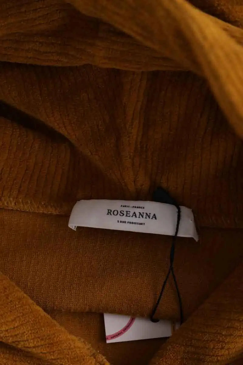Sweatshirt Roseanna Jaune en Coton